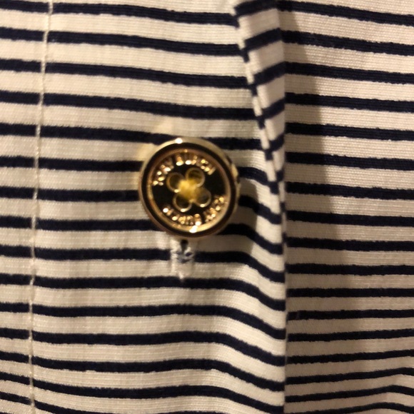 Tory Burch navy stripe shift dress NWT - Picture 5 of 8